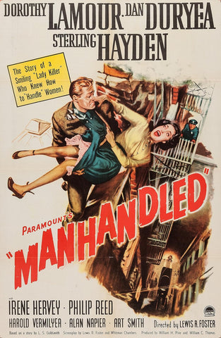 Manhandled (1949) - Dorothy Lamour  Colorized Version