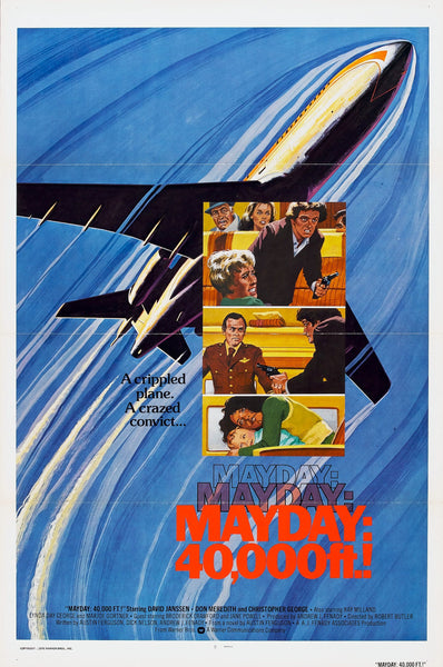Mayday At 40,000 Feet ! (1976) - David Janssen