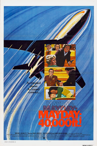 Mayday At 40,000 Feet ! (1976) - David Janssen