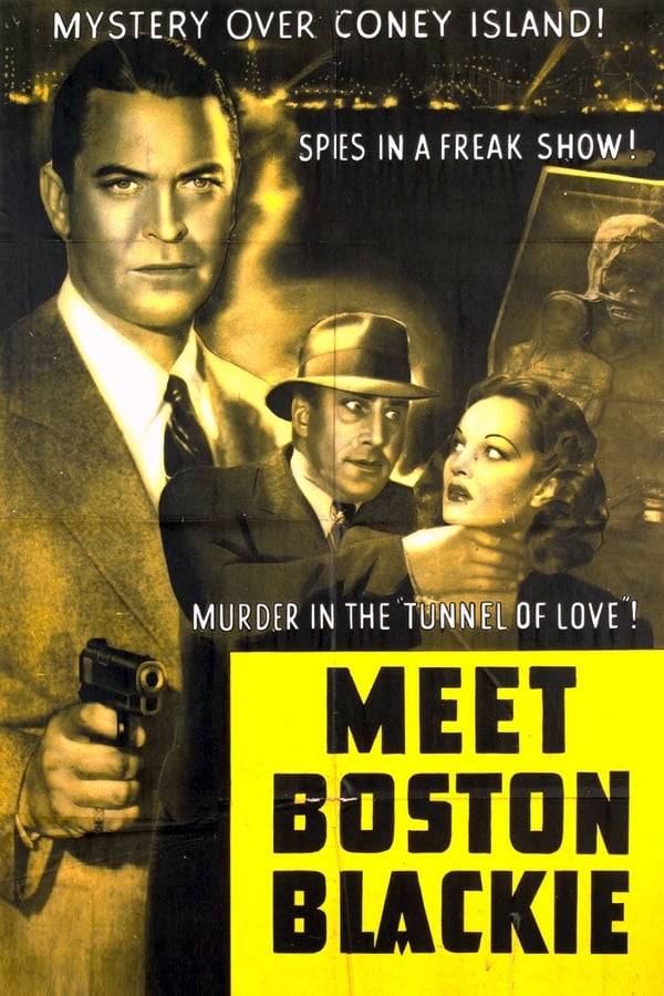 Boston Blackie : Meet Boston Blackie (1941) - Chester Morris  Colorized Version  DVD