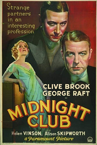 Midnight Club (1933) - George Raft  Colorized Version  DVD