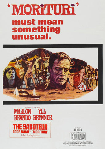 Morituri (1965) - Marlon Brando  Colorized Version  DVD