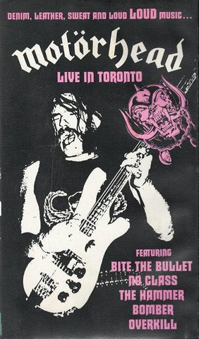 Motörhead Live In Toronto (1982)  DVD