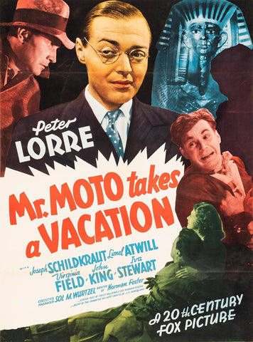 Mr. Moto Takes A Vacation (1939) - Peter Lorre  Colorized Version
