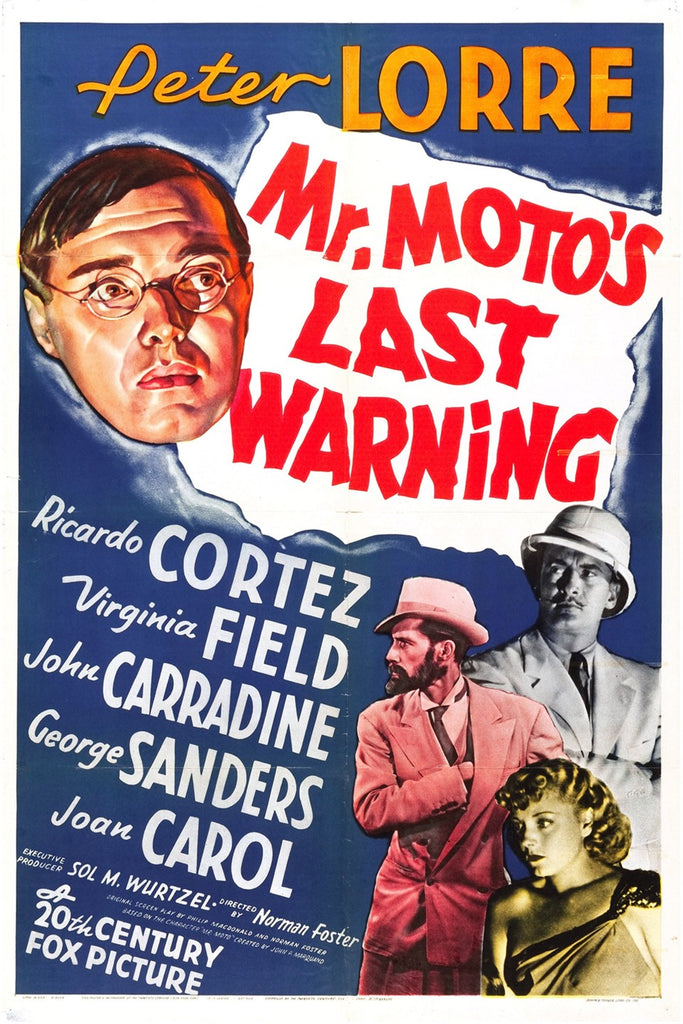 Mr. Moto's Last Warning (1939) - Peter Lorre  Colorized Version  DVD