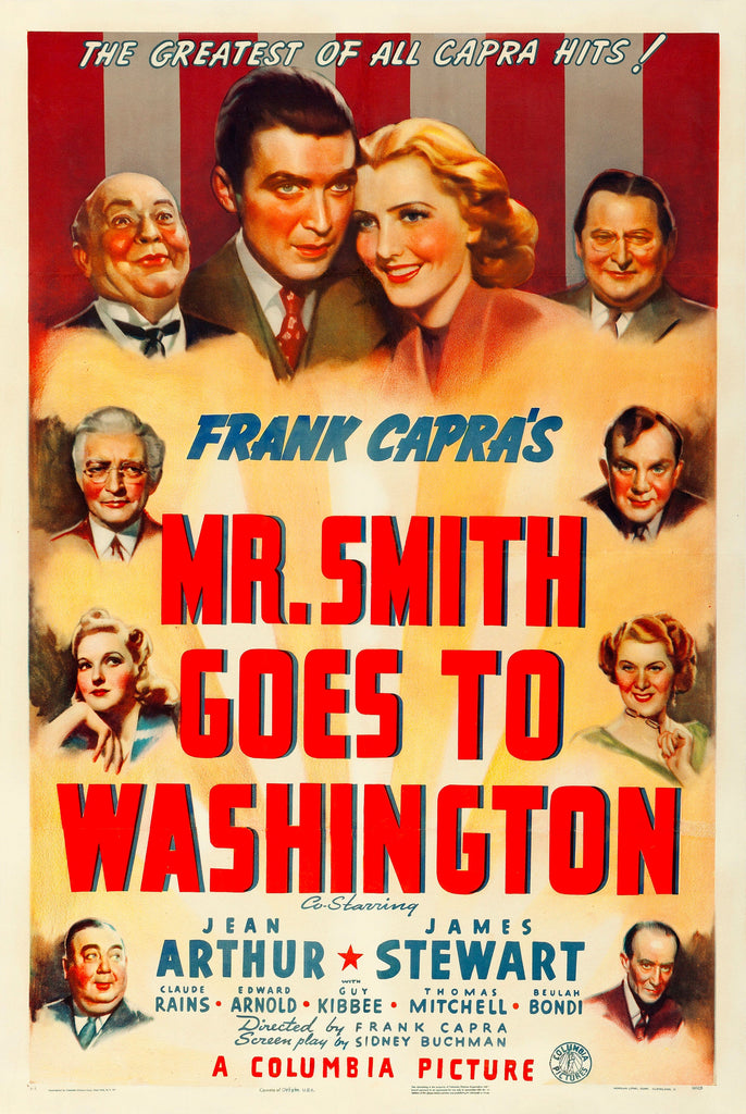 Mr. Smith Goes To Washington (1939) - James Stewart  Colorized Version