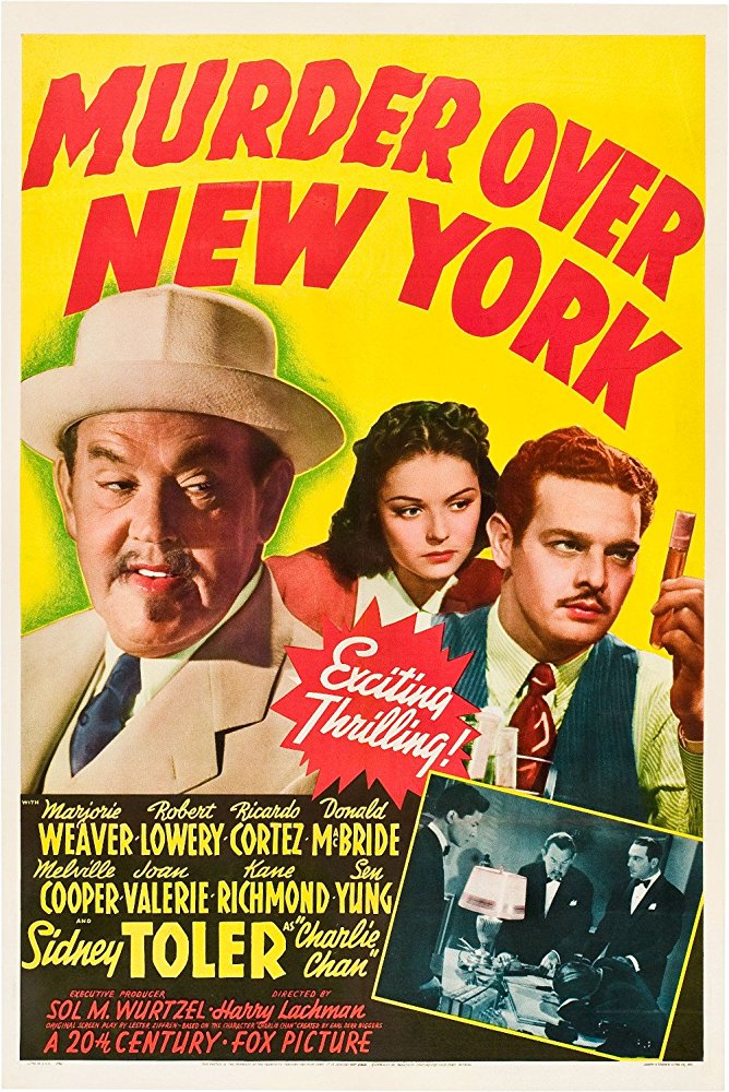Charlie Chan : Murder Over New York (1940) - Sidney Toler  Colorized Version DVD