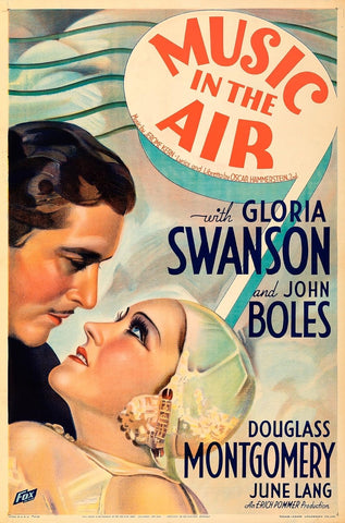 Music In The Air (1934) - Gloria Swanson  Colorized Version
