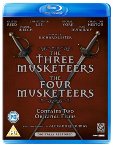 The Three Musketeers/The Four Musketeers - Oliver Reed 2x Blu-ray codefree