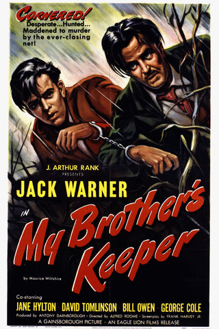 My Brother's Keeper (1948) - Jack Warner  Colorized Version