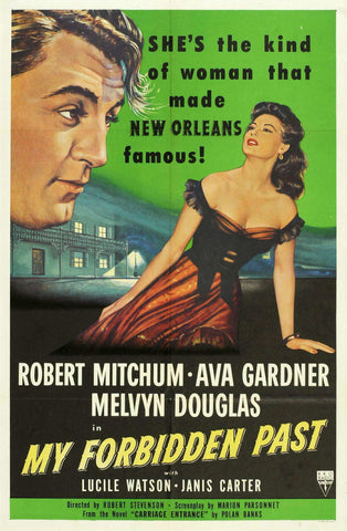My Forbidden Past (1951) - Robert Mitchum  Colorized Version  DVD
