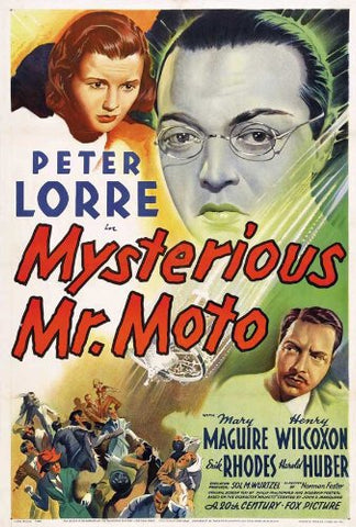 Mysterious Mr. Moto (1938) - Peter Lorre  Colorized Version