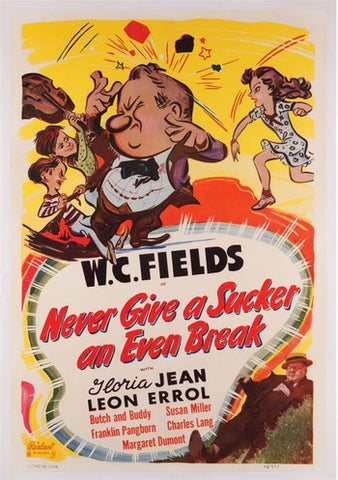 Never Give A Sucker An Even Break (1941) - W.C. Fields  Colorized Version