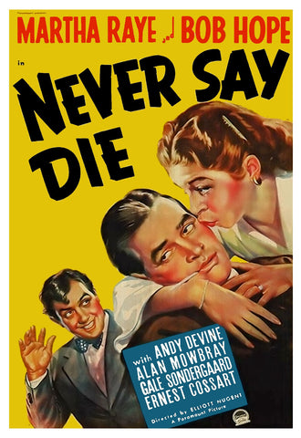 Never Say Die (1939) - Bob Hope  Colorized Version
