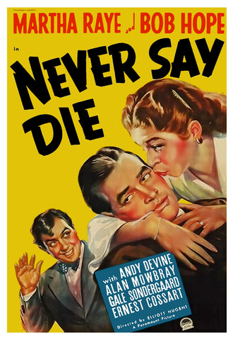 Never Say Die (1939) - Bob Hope  Colorized Version  DVD