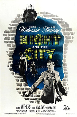 Night And The City (1950) - Richard Widmark  Colorized Version DVD