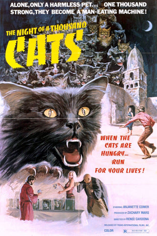 Night of 1000 Cats (1972) - Anjanette Comer  DVD