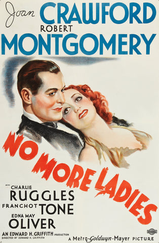 No More Ladies (1935) - Joan Crawford  Colorized Version