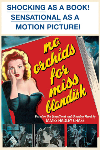No Orchids For Miss Blandish (1948) - Jack La Rue  Colorized Version  DVD
