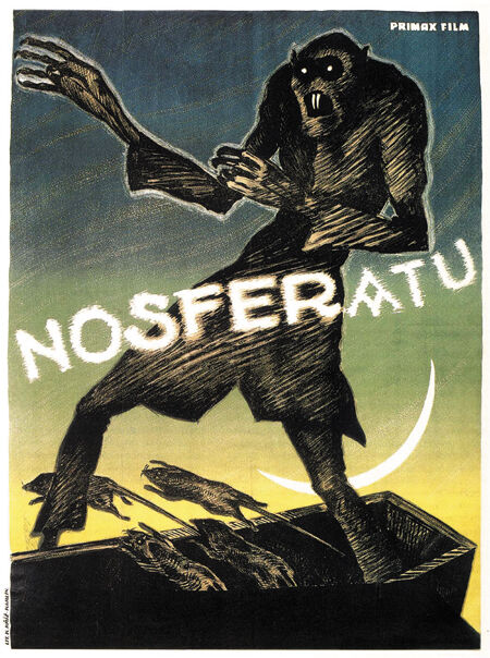 Nosferatu (1922) - F.W. Murnau  DVD  Colorized Version