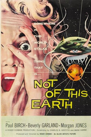 Not Of This Earth (1957) - Paul Birch  Colorized Version DVD