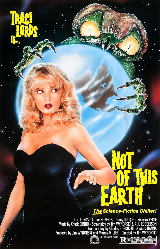 Not Of This Earth (1988) - Traci Lords  DVD