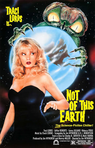 Not Of This Earth (1988) - Traci Lords  DVD