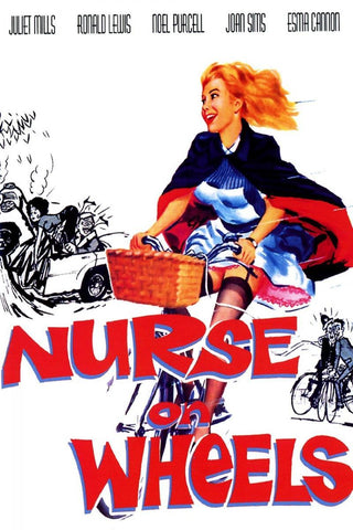 Nurse On Wheels (1963) - Juliet Mills    Colorized Version