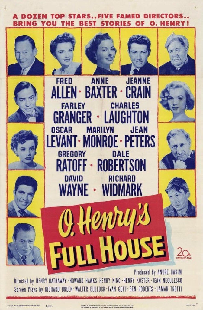 O. Henry´s Full House (1952) - Marilyn Monroe  Colorized Version