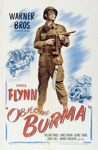 Objective Burma (1945) - Errol Flynn  Colorized Version