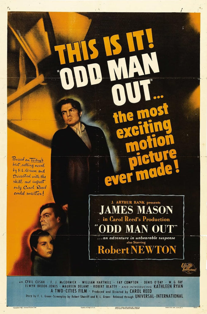 Odd Man Out (1947) - James Mason  DVD