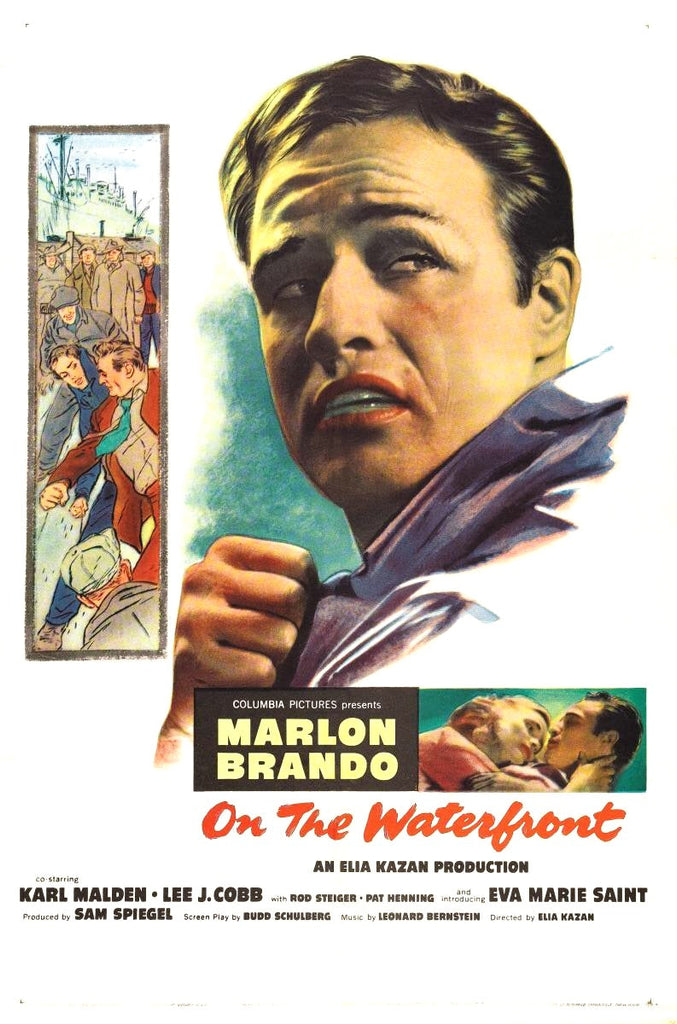 On The Waterfront (1954) - Marlon Brando   Colorized Version