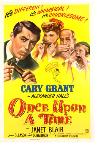 Once Upon A Time (1944) - Cary Grant  Colorized Version