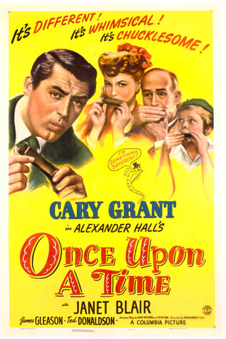Once Upon A Time (1944) - Cary Grant  Colorized Version  DVD