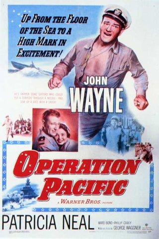 Operation Pacific (1951) - John Wayne  Colorized Version