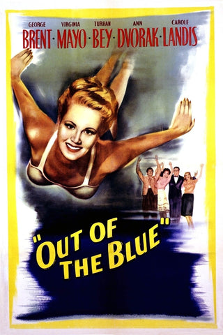 Out Of The Blue (1947) - George Brent  Colorized Version  DVD
