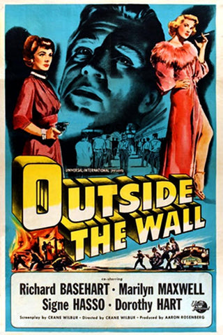 Outside The Wall (1950) - Richard Basehart  Colorized Version