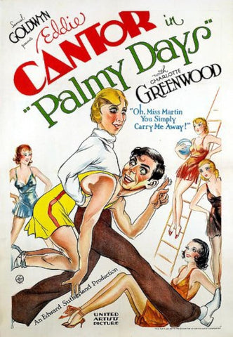 Palmy Days (1931) - Eddie Cantor  Colorized Version  DVD