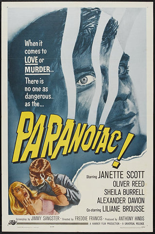Paranoiac (1963) - Oliver Reed  Colorized Version DVD
