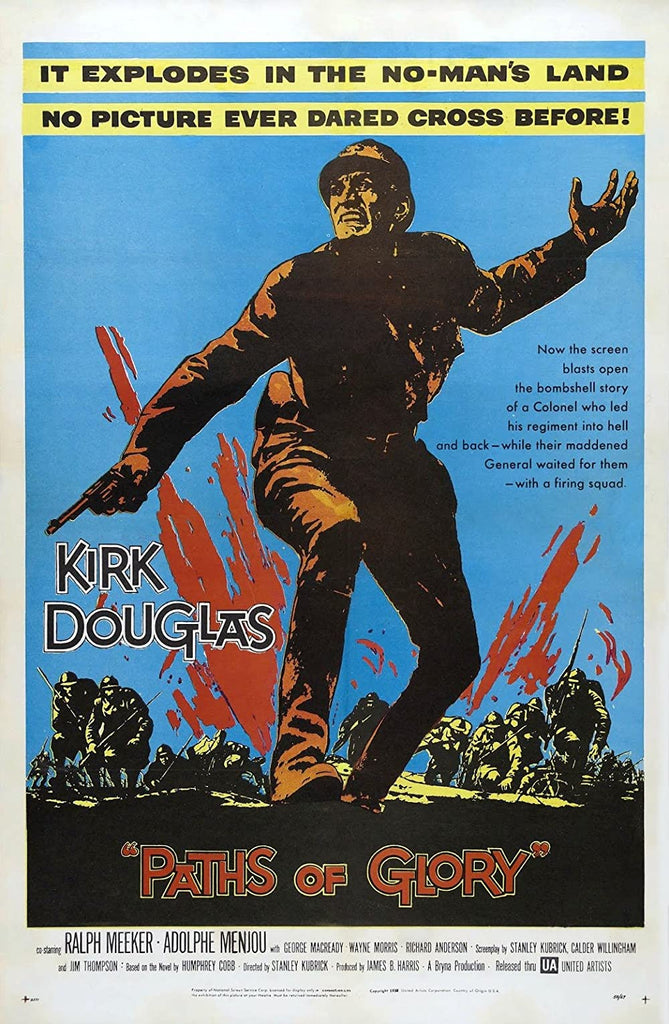 Paths Of Glory (1957) - Kirk Douglas    Colorized Version