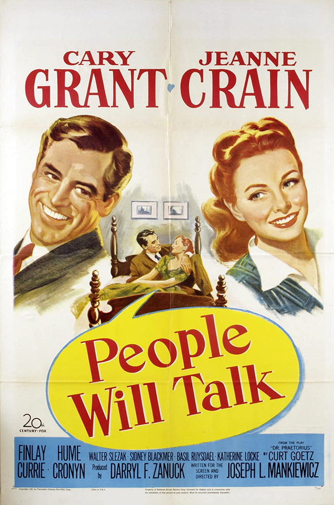 People Will Talk (1951) - Cary Grant    Colorized Version