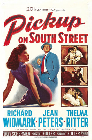 Pickup On South Street (1953) - Richard Widmark  Colorized Version  DVD