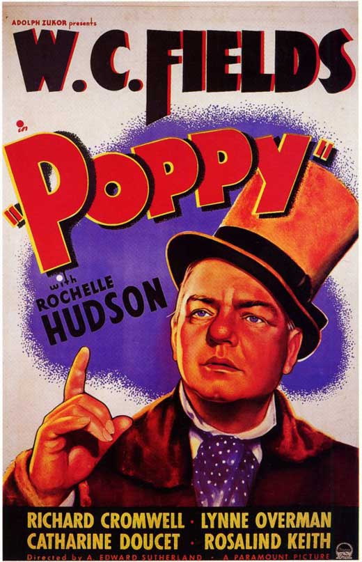 Poppy (1936) - W.C. Fields    Colorized Version  DVD