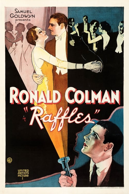 Raffles (1930) - Ronald Colman  Colorized Version  DVD