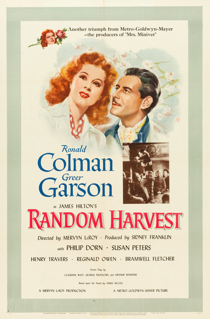 Random Harvest (1942) - Ronald Colman  Colorized Version  DVD
