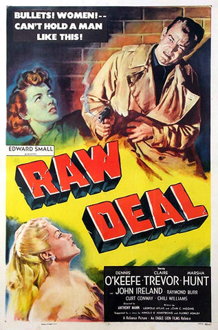Raw Deal (1948) - Dennis O´Keefe    Colorized Version