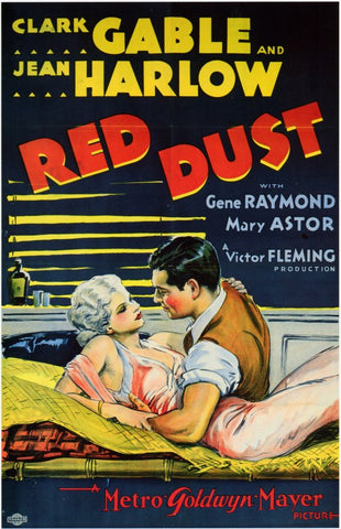 Red Dust (1932) - Clark Gable   Colorized Version