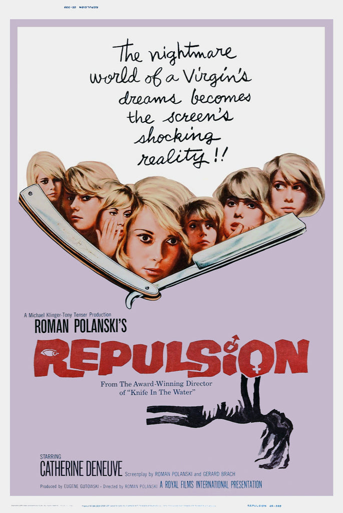 Repulsion (1965) - Catherine Deneuve  Colorized Version
