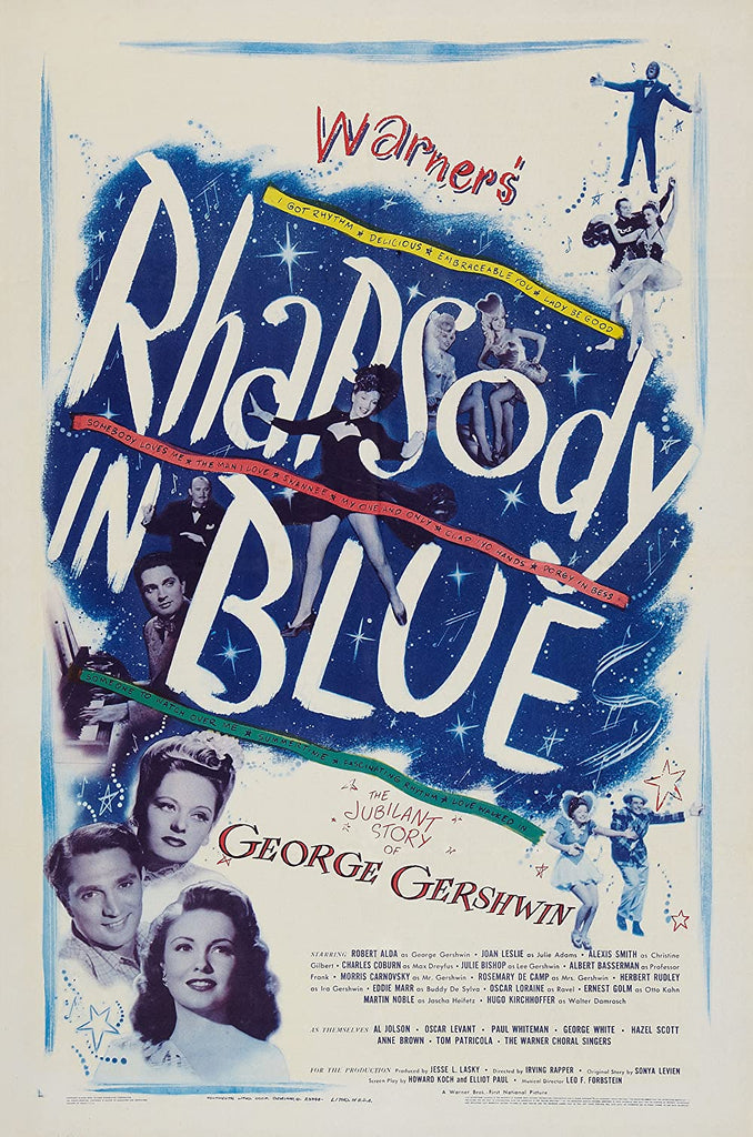 Rhapsody In Blue (1945) - Robert Alda  Colorized Version