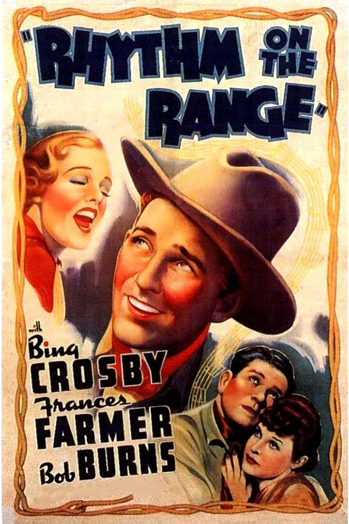 Rhythm On The Range (1936) - Bing Crosby  Colorized Version  DVD